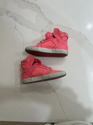 SUPRA Skytop Zapatillas de Skate High Top ROSA INTENSO Para Mujer’s 7 Foto 1 de 4