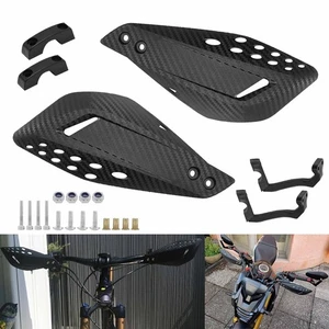 Motorcycle Universal 7/8" Handlebar Hand Guards Protector Kit For Dirt Bike ATV - Picture 1 of 12