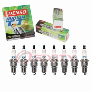 8 pc Denso Iridium TT Spark Plugs for 1968-1972 Plymouth Barracuda 5.6L V8 xb - Picture 1 of 5