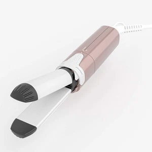 VAV 2 in 1 Hair Straightener and Curler Mini Hair Iron, Ceramic Flat Iron 1 I... - Picture 1 of 9