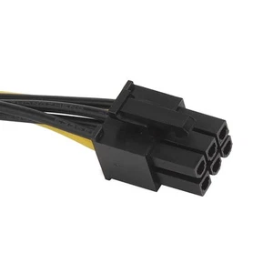 5x 6pin To 15pin Power Cable Graphics Card Power Supply Adapter Conversion Ca FY - Zdjęcie 1 z 24