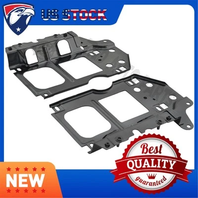 Soportes de faros de soporte de núcleo de radiador diestro y derecho para Ford F150 F250 F350 1992-1997 Foto 1 de 4