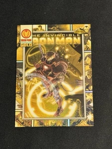 2025 Topps Chrome Marvel Iron Man Gold Card Refractor #IM-8 - Picture 1 of 2