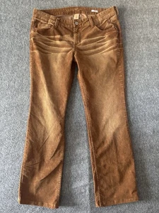 ARIZONA BOOT CUT SLIM FIT CORDUROY JEANS GLAZE GINGER WOMEN’S SIZE 13 (33x29) - Picture 1 of 10