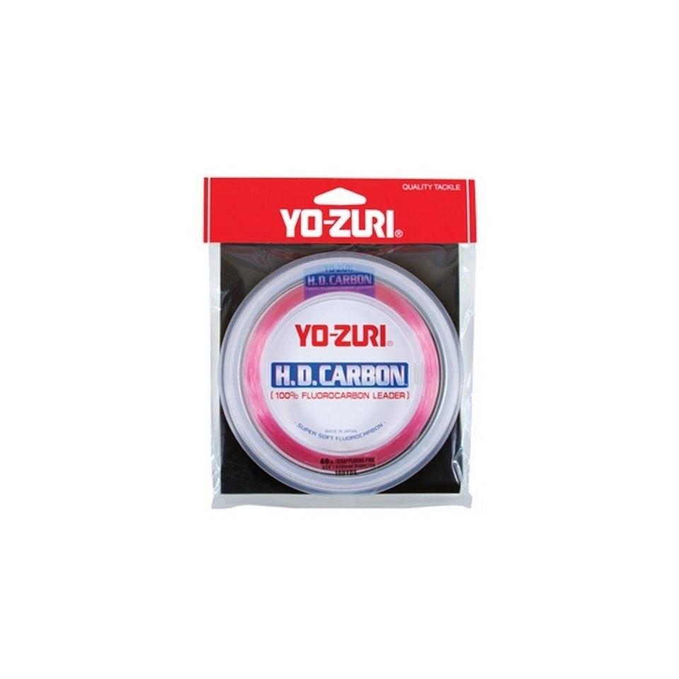 Yo-Zuri Hd25lbdp HD 30 Yd 25 LB Fishing Fluorocarbon Leader Line