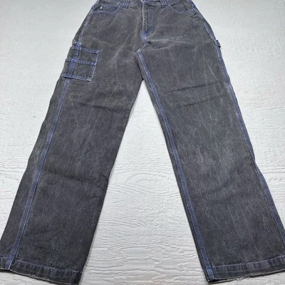Vintage Guess USA Jeans Mens 30X34 Measured Black Relaxed Denim Y2K Cotton - Image 1 of 4