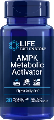 Life Extension AMPK METABOLIC ACTIVATOR 30 Veg Tabs- exp :02/2026 - Image 1 of 2
