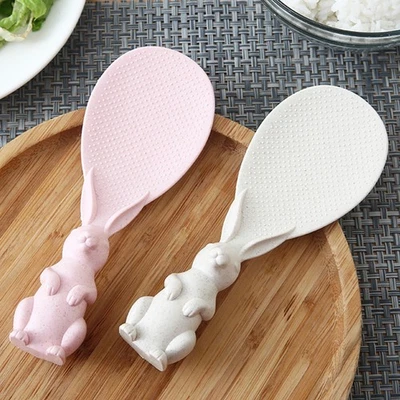 1 Non-Stick Rice Spoon -shaped Stand-up Serving Spoon For Kitchen RRFA - Image 1 of 4