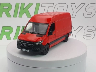 Mercedes Benz Sprinter Kinsmart 1/48 Rosso - Immagine 1 di 4