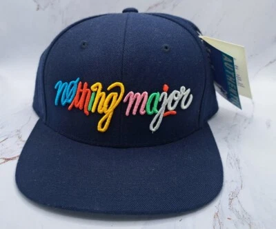 De colección Nothing Major Starter Multicolor La Gorra Snapback Natural NUEVA RARA Foto 1 de 4
