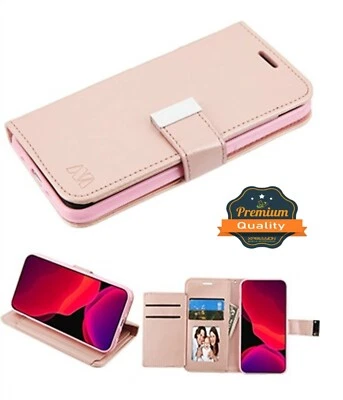 For Apple iPhone 11 /Pro /Max Leather Case Cover Card Wallet Flip Magnet Holder - Image 1 of 4