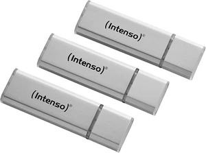 Intenso Alu Line - Chiavetta USB 2.0, 3 X 32 GB, Colore: Argento - Foto 1 di 12