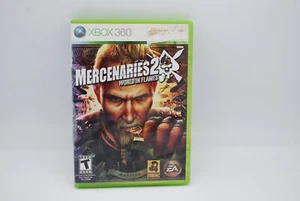 MERCENARIES 2 WORLD IN FLAMES XBOX 360 - Picture 1 of 3