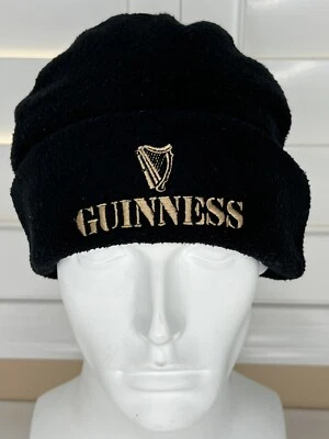 Gorro Guinness bordado negro dorado talla adulto.                        d11 Foto 1 de 4