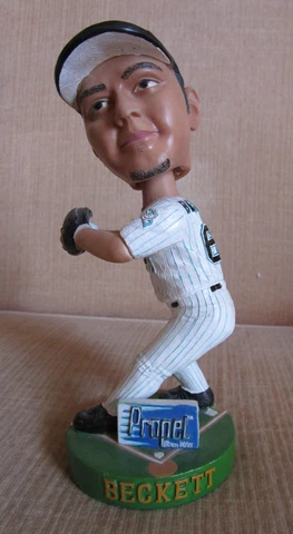 VINTAGE JOSH BECKETT BOBBLEHEAD - FLORIDA MARLINS - WORLD SERIES MVP Cover