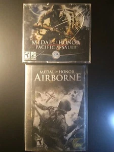 Medal of Honor: Pacific Assault (PC, 2004) & Airborne (PC, 2007) EA Games - Picture 1 of 6