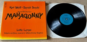 CBS 77341 KURT WEILL BERTOLT BRECHT MAHOGANNY 3-LP SET LENYA (1972) NM- ENGLAND - Picture 1 of 4