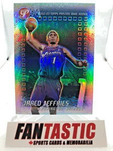 Jared Jeffries Rare Rookie Refractor /99 #83 2002-03 Topps Pristine NBA - Picture 1 of 2
