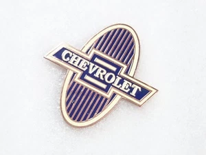 Vintage 1930s Chevrolet Emblem Chevy Logo Radiator Grille Shield Badge Car/Truck - Picture 1 of 5