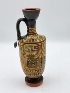 Jarrón de cerámica griego museo reproducción cerámica copia del período clásico 800 a.C. - Imagen 1 de 8