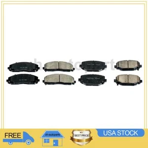 Fits 2012~2017 Dodge Grand Caravan 2X Front Rear Power Stop Brake Pad Set XH - Picture 1 of 3