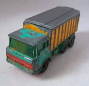 MATCHBOX, TIPPER CONTAINER TRUCK, DIE CAST, NUMBER 47C, LESNEY, ENGLAND, VINTAGE - Picture 1 of 7