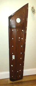 1973 Cadillac UPPER Door Trim Backing Wood Pad Panel *DRIVER Side*  GC+ - Picture 1 of 9
