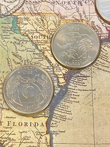 State Quarters Set  P & D Mint ~Formation Of The Union ~ First 13 States ~ 26 pc - Picture 1 of 14