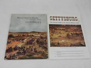 CIVIL WAR Souvenir Guide National Military Park "GETTYSBURG" & bonus magazine - Picture 1 of 18