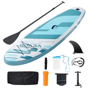 VEVOR Stand Up Paddle Board 10ft Inflatable SUP Surfboard Paddleboard Kayak - Picture 1 of 12