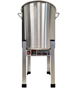 RITE FARM PRODUCTS 15 GALLON 120 VOLT 2,000-WATT PRO POULTRY SCALDER CHICKEN USA - Picture 1 of 6