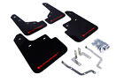 Rally Armor For Mazda3 Mud Flap Red Logo 2014-18