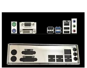 Protector de E/S para placa base ASRock B75M-GL y B75m-dgs placa posterior E/S - Imagen 1 de 3