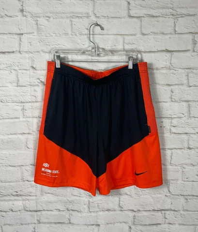 NEW OKSTATE OSU Cowboys Football Official On Field Shorts Size Large Cover