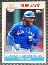 2022 Topps 582 Montgomery Club Set 4 Vladimir Guerrero Jr #8 Exclusive Limited 