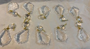 10x Swarovski Spectra Crystal 8901-38MM (1 1/2") Drop Suncatcher, with top bead - Picture 1 of 5
