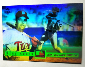 1994 Upper Deck Denny's Holograms  #16 Kent Hrbek   Minnesota Twins
