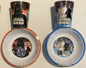 JUEGO DE CUENCOS Y CUPAS General Mills Mail In Star Wars Attack of the Clones Lote B29 - Imagen 1 de 11