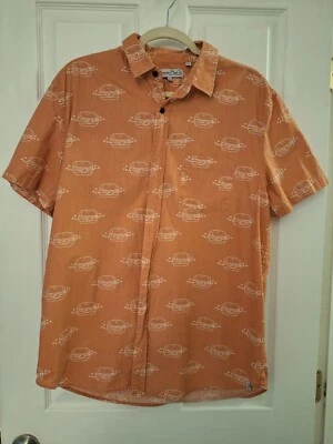 Sovereign Code Los Angeles Mens Short Sleeve Button Cotton Shirt Size L - Image 1 of 4