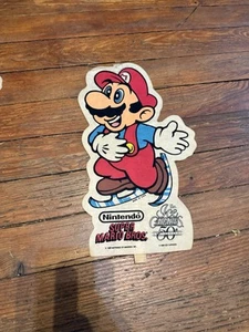 Super Mario Bros Ice Capades Felt Pennant Vintage 1989 Nintendo - Picture 1 of 4