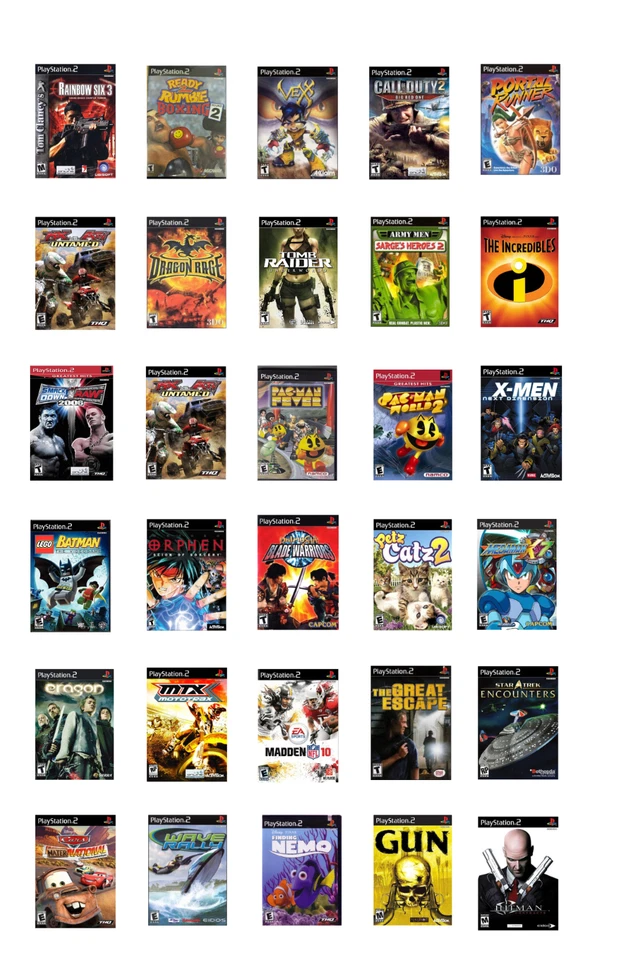 PlayStation 2 PS2 Games  (A-M) Free Shipping -Pick & Choose -VG Refurbished - Image 1 of 1