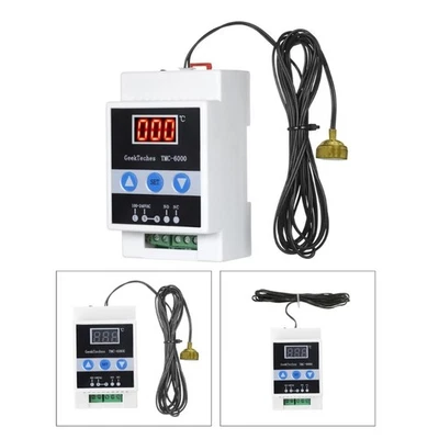 Digital Temperature Controller 3-digit LED Display for Aquarium/Aquaculture - Image 1 of 4