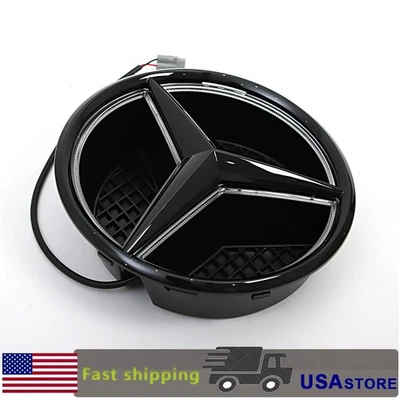 Front Bumper LED.Emblem Fits Mercedes Benz W218 CLS300 CLS350 CLS550 2013-2018 - Imagem 1 de 4