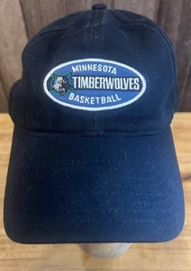 Minnesota Timberwolves Basketball NBA Elevation Black Hat With Patch On Crown - Picture 1 of 10