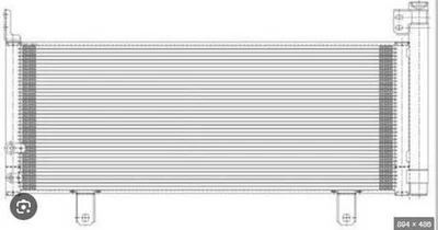 CONDENSADOR AC 8846033090 2007-2011 TOYOTA CAMRY Foto 1 de 4