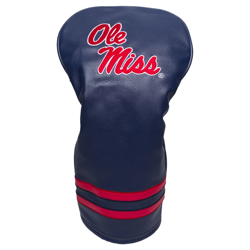 Cubierta de cabeza de conductor vintage del equipo de golf OLE MISS REBELS MISSISSIPPI CON LICENCIA ENVÍO Y DEVOLUCIÓN GRATUITOS Foto 1 de 1