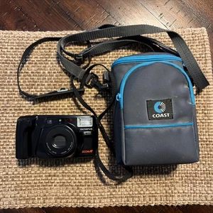 Olympus Infinity Zoom 230 35mm fotocamera punta e scatta pellicola con cinturino e custodia funzionante - Foto 1 di 7