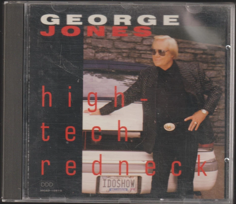 George Jones High Tech Redneck 1993 CD Used - Imagem 1 de 2