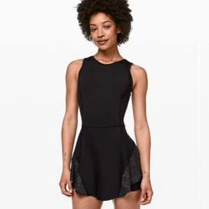 NWT Lululemon Serene Stride Black Dress - Picture 1 of 7