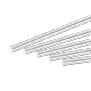 Barra redonda sólida de aluminio de 4 mm de diámetro 200 mm de longitud barra de torno 10 piezas - Imagen 1 de 5